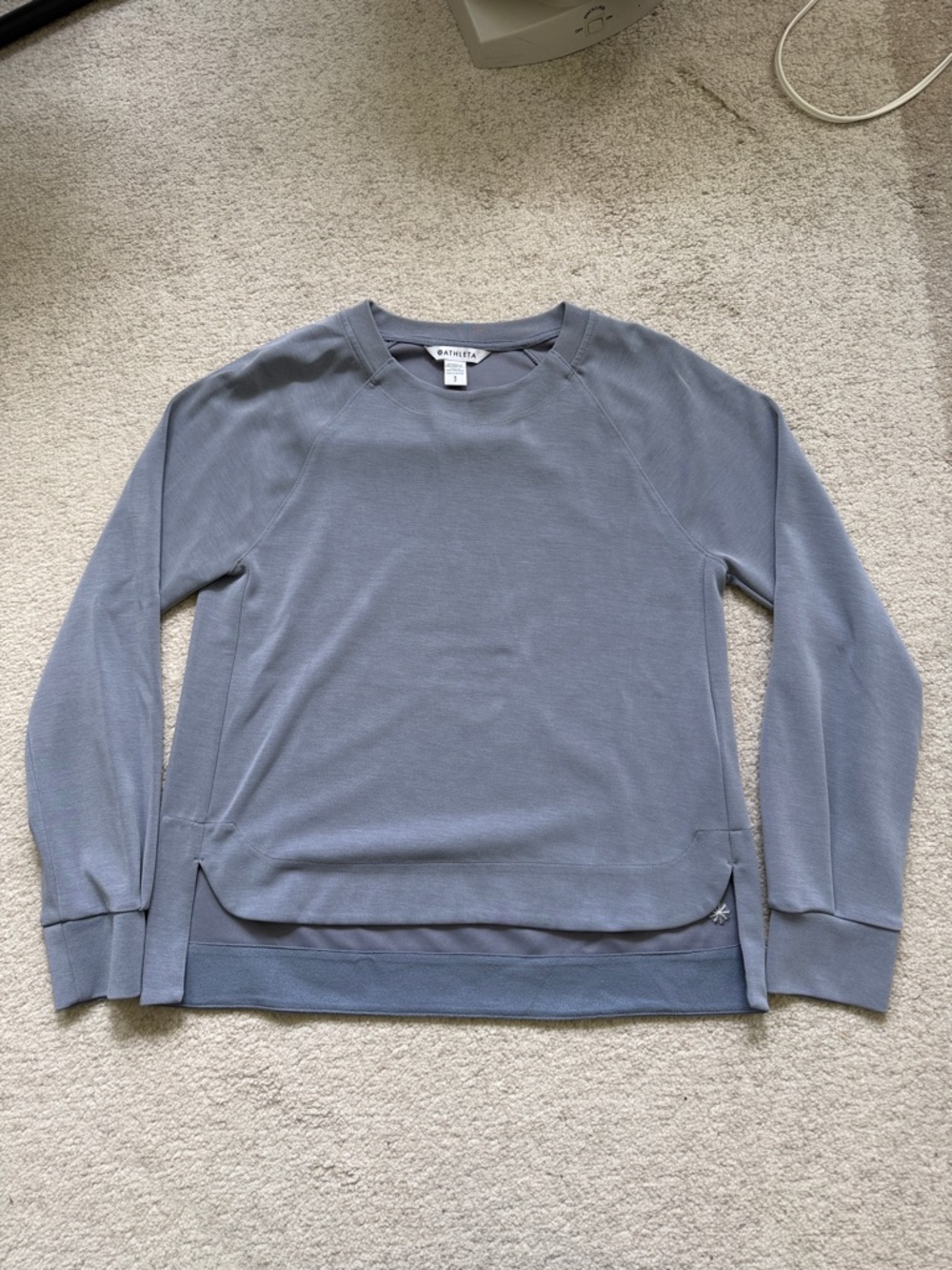 Athleta Seasoft Crewneck Sweatshirt, Size S